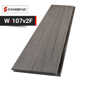 Фиброцементный сайдинг SidWood клик 200х10мм на целлюлозе W107v F (3м)