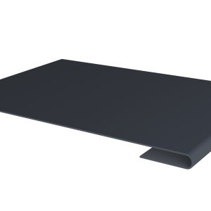 Планка стыковочная 0,5 Velur X RAL 7024 мокрый асфальт (3м)