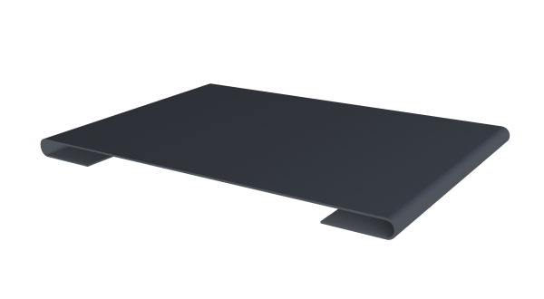 Планка стыковочная 0,5 Velur X RAL 7024 мокрый асфальт (3м)