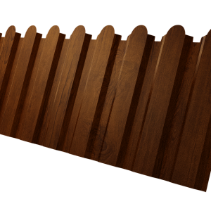 Профнастил С20A фигурный 0,45 Print Premium Golden Wood Intense FTC
