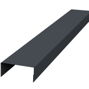 Крышка 45х20 жалюзи Texas 0,5 Atlas X RAL 7024 мокрый асфальт (2,5м)