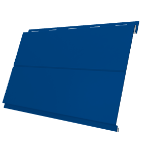 Софит Вертикаль 0,2 line Grand line 0,5 Satin с пленкой RAL 5005 сигнальный синий