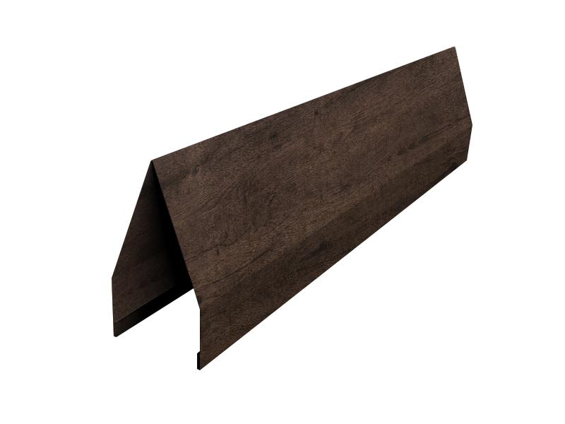 Ламель забора жалюзи Tokyo new 0,45 Print-Double Elite Antique Wood