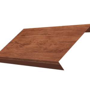 Ламель обратная 150 забора жалюзи Texas 0,45 Print Premium с пленкой Rowan Wood Intense FTC