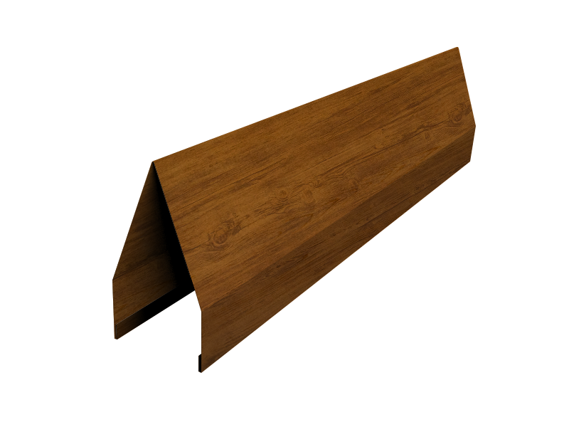 Ламель забора жалюзи Tokyo new 0,45 Print-Double Elite Golden Wood