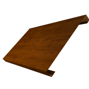 Ламель лицевая 200 забора жалюзи Texas 0,45 Print Premium с пленкой Golden Wood Intense FTC