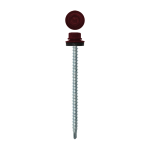 Саморез кровельный Daxmer 4,8х70 (100шт) сверло №1 RAL 3005