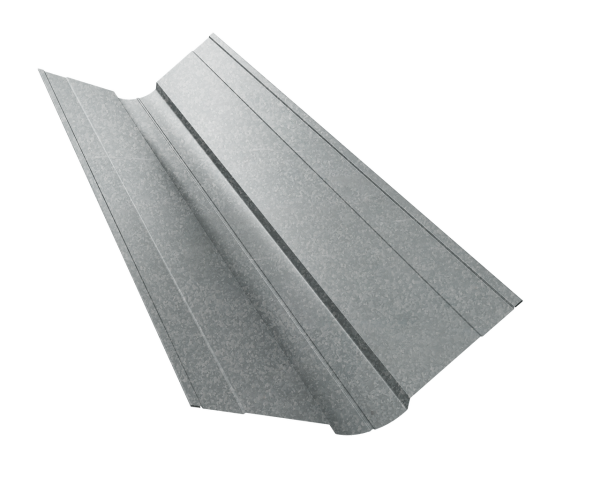 Планка ендовы верхней фигурной 100x100 0,4 Zn (3м)