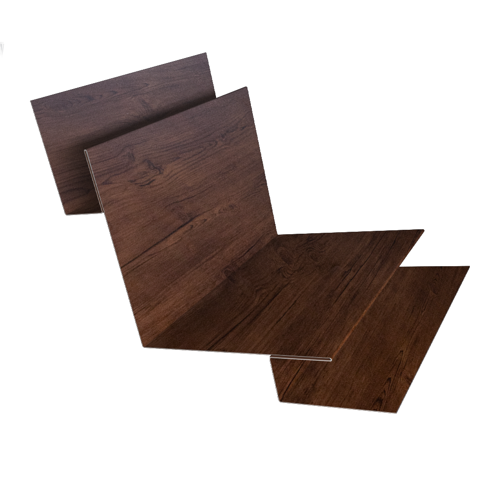 Угол внутренний сложный 90 град. 0,45 Print Premium Golden Wood Fresh TwinColor (2м)