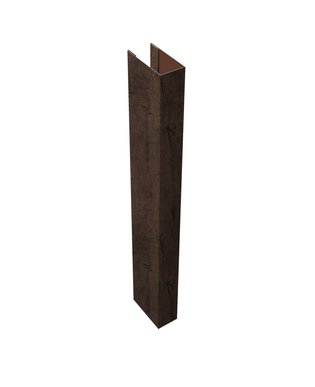 Стойка Texas для калиток и ворот 0,45 Print Elite Antique Wood TwinColor (1,8м)