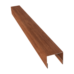 Планка П-образная заборная 24 0,45 Print Premium Rowan Wood Intense FTC (2м)