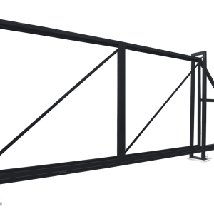 Ворота откатные Colority Zinc 2,03x4,5 RAL 7024