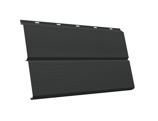 ЭкоБрус new 3D 0,45 PE с пленкой RAL 7016 антрацитово-серый