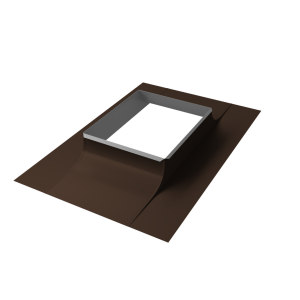 Оклад трубы Длина вдоль ската 1050 х Ширина вдоль карниза 380 0,5 Satin Matt RAL 8017