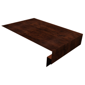 Планка околооконная сложная 250х50х18 (j-фаска) 0,45 Print Elite Cherry Wood TwinColor (3м)