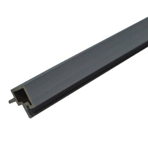 Угловой профиль CM Wall 4000х56х49мм цвет ebony (эбен)