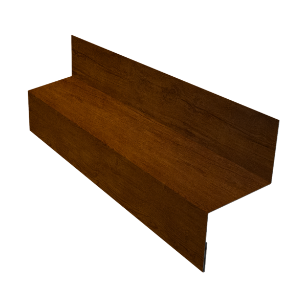 Отлив межэтажный 35 0,4 Print Premium Golden Wood Intense FTC (3м)
