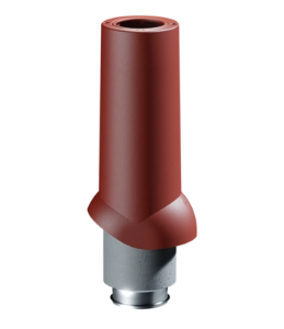 Выход вентиляционный Docke Premium изолированный 125/500 красный