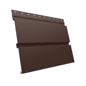 Квадро брус 0,5 Satin Matt TX с пленкой RAL 8017 шоколад