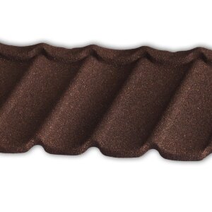 Лист композитной черепицы Gerard Diamant chestnut