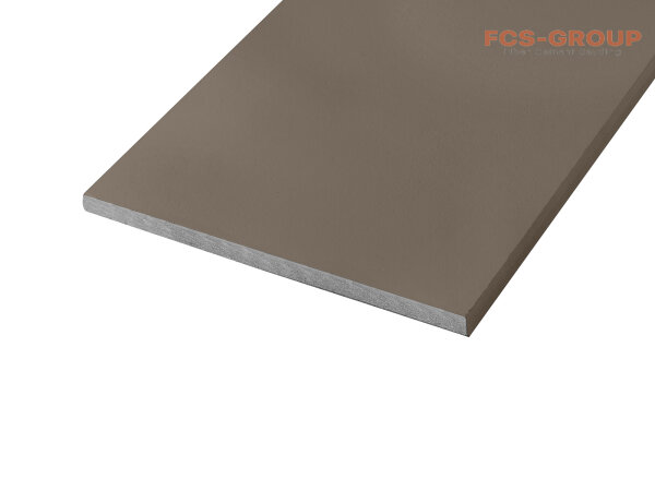 Фиброцементный сайдинг 190х10мм FCSPRO Smooth F64 серая глина (3м)