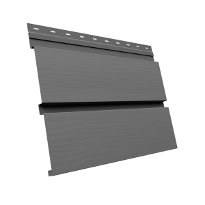 Квадро брус 3D 0,5 Satin с пленкой RAL 9006 бело-алюминиевый
