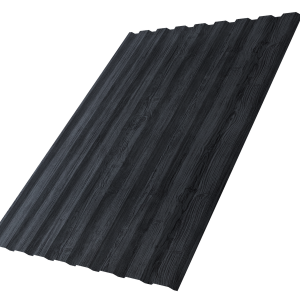 Профнастил С20A 0,45 Print Premium с пленкой Grey Wood TwinColor