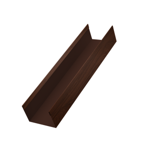 Стойка жалюзи Milan,Tokyo 0,45 Print Elite Choco Wood TwinColor (2,5м)