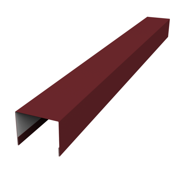 Крышка жалюзи Palermo 0,45 Drap RAL 3005 красное вино (2,5м)