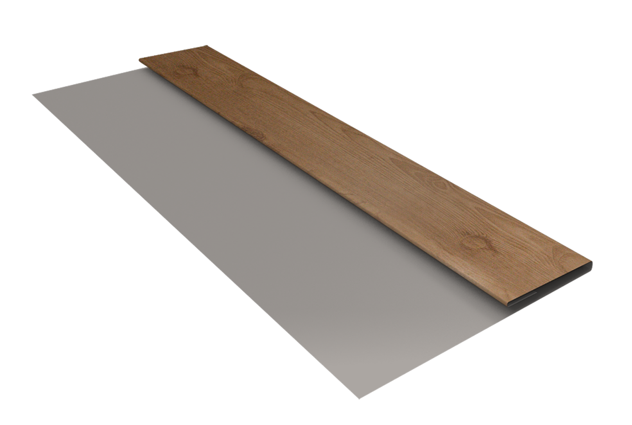 Планка стартовая Блок-Хаус new Grand Line 0,45 Print Premium Pine Wood Fresh (3м)