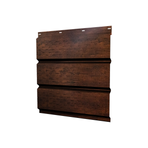 Софит металлический полная перфорация 0,45 Print Premium с пленкой Cherry Wood Dark FTC