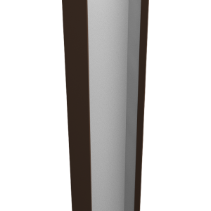 Крепежная планка верхняя Texas 0,5 Satin RAL 8017 шоколад (3м)