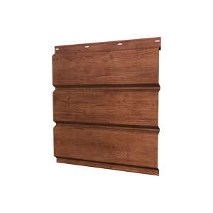 Софит металлический без перфорации 0,45 Print Premium с пленкой Rowan Wood Intense FTC