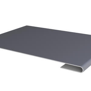 Планка стыковочная 0,5 PE с пленкой RAL 7004 сигнальный серый (2м)