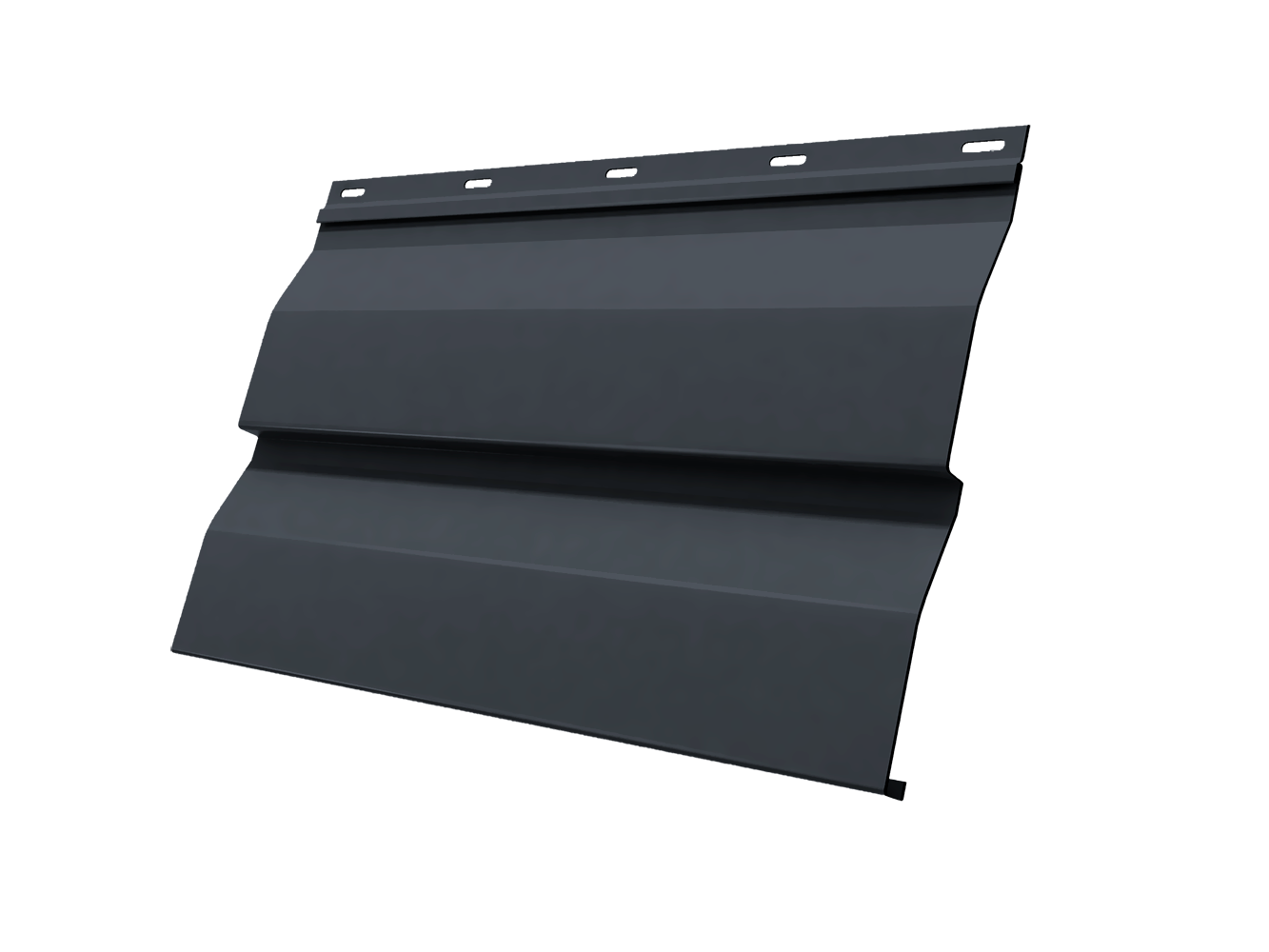 Корабельная доска НН 0,261 0,5 Satin Matt RAL 7024 мокрый асфальт