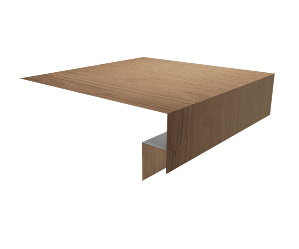 Планка околооконная сложная 200х50х12 (j-фаска) 0,45 Print Elite Honey Wood TwinColor (2м)