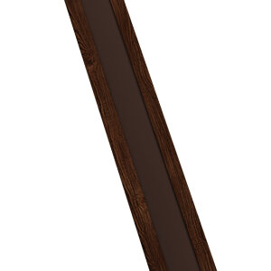 Крепежная планка жалюзи Milan, Milan Slim, Tokyo 0,45 Print Elite Cherry Wood TwinColor (1,8м)