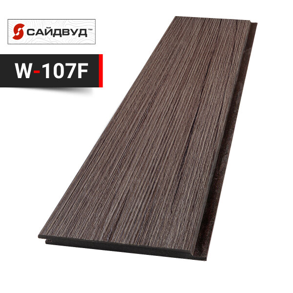 Фиброцементный сайдинг SidWood клик 200х10мм на целлюлозе W107 F (3м)