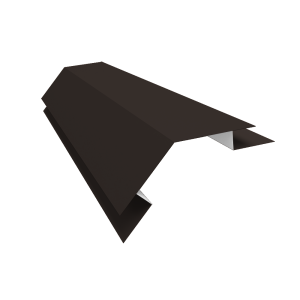 Планка угла внешнего сложного 135 градусов Экобрус Grand Line 0,5 Satin Matt RR 32 темно-коричневый (3м)