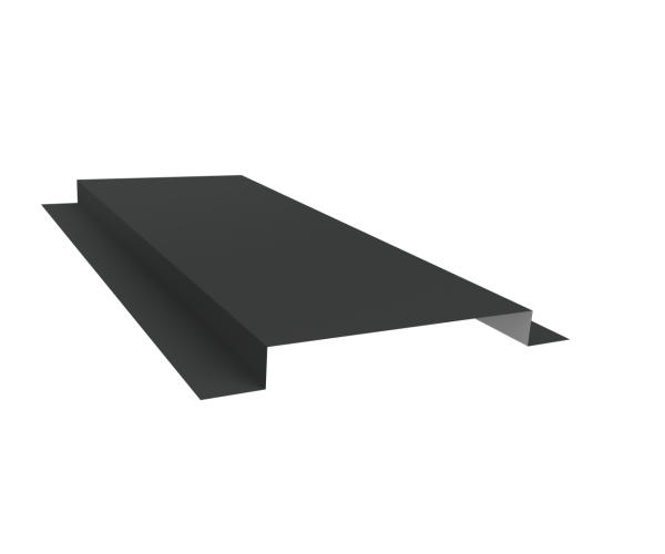 Планка кожуха сегментного 150 0,5 Satin Matt TX RAL 7016 антрацитово-серый (1,8м)