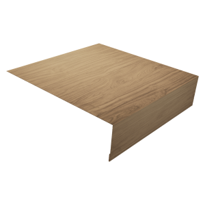 Планка околооконная простая 200х50 0,45 Print Elite Honey Wood TwinColor (3м)