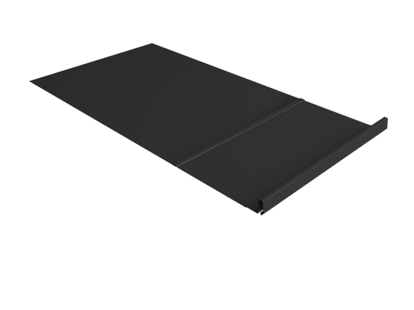 Элемент обхода Кликфальц Pro правый 0,5 Satin Matt TX RAL 7016 антрацитово-серый