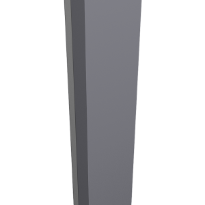 Крепежная планка нижняя Texas 0,5 Satin RAL 7004 сигнальный серый (1,8м)