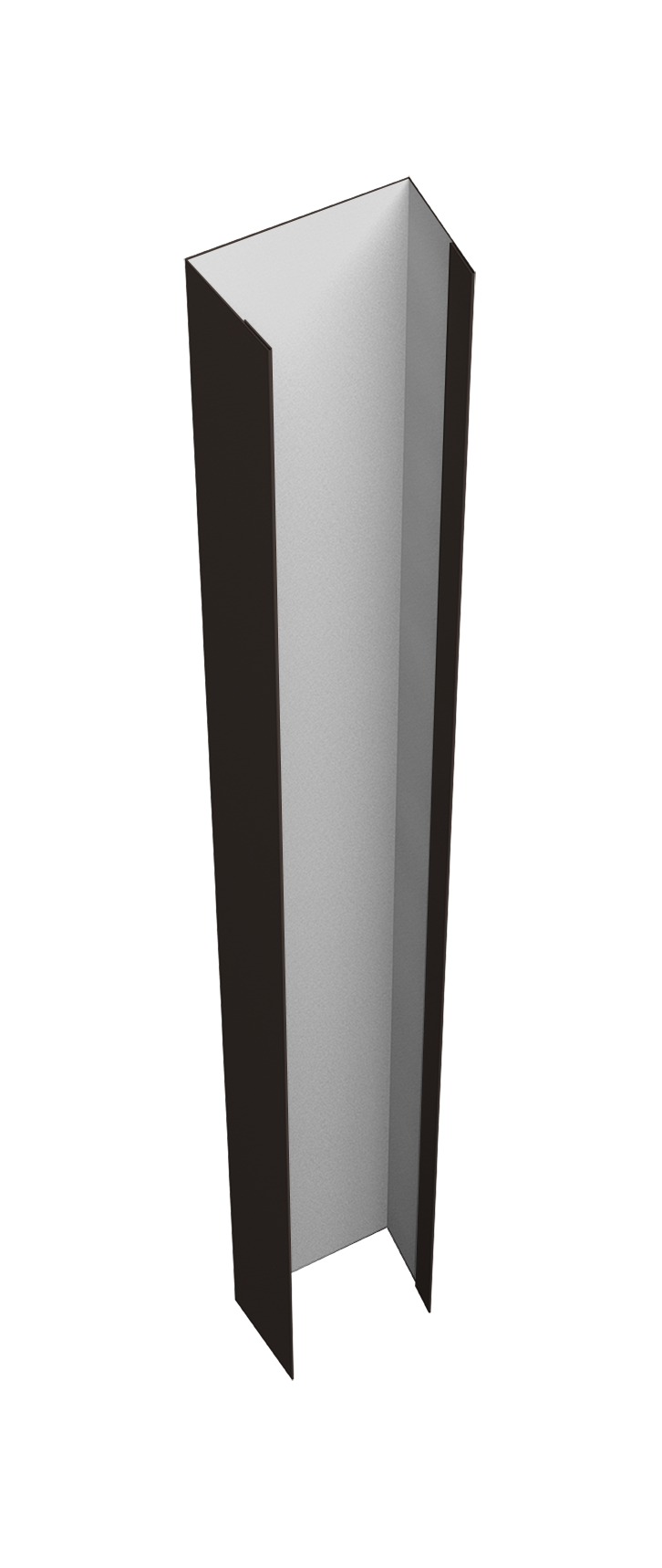 Крепежная планка верхняя Texas 0,5 Satin RR 32 темно-коричневый (2м)