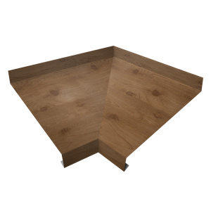 Угол отлива внутренний 150 0,45 Print Premium с пленкой Pine Wood Fresh