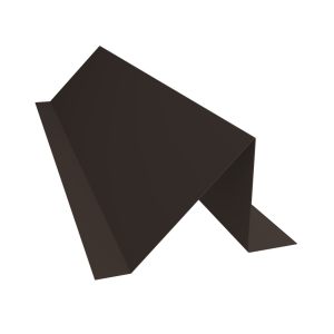 Планка снегозадержания малая 0,45 Drap-double TX RR 32 темно-коричневый (3м)