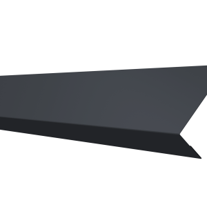 Ламель лицевая 50 забора жалюзи Texas 0,5 Satin с пленкой RAL 7024 мокрый асфальт
