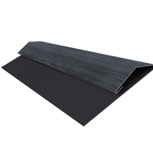 Планка стартово-финишная Экобрус Grand Line 0,45 Print Premium Grey Wood TwinColor (3м)