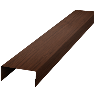 Крышка 45х20 жалюзи Texas 0,45 Print Elite Choco Wood TwinColor (2м)