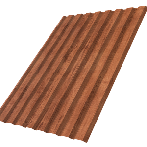 Профнастил С20A 0,45 Print Premium Rowan Wood Intense FTC